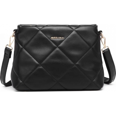 Miss Lulu crossbody kabelka na mobil černá 2237
