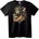 NOONEBRAND Тениска Писък Маска 'Даловим' - 2XL, Black
