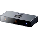 Dokovacie stanice a replikátory portov Baseus Matrix 3x HDMI Switch 4K šedý CAHUB-BC0G