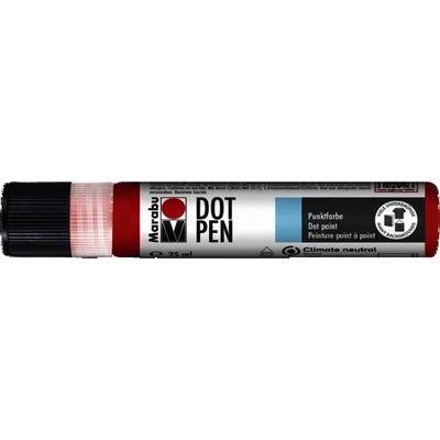 Marabu 18010009030 Dot Pen light vermillion