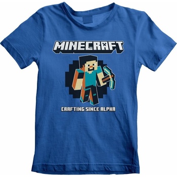 Minecraft Crafting since Alpha dětské tričko