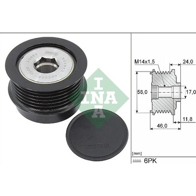 Předstihová spojka Schaeffler INA 535 0355 10 IN 535035510