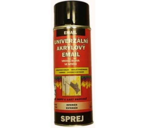 Barva RAL 9005 černá spray MAT