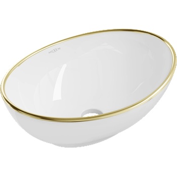 Mexen Elza 40,5x33 cm white/gold (21014005)