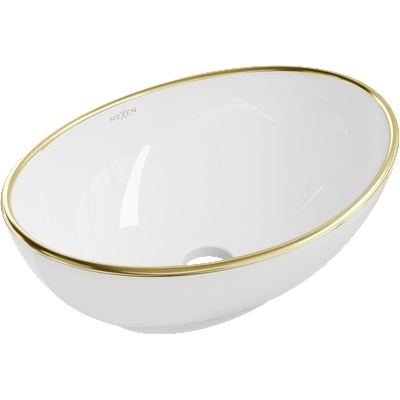 Mexen Elza 40,5x33 cm white/gold (21014005)