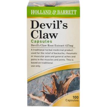 Image 1 of Holland & Barrett Devil's Claw 427 mg [100 капсули]