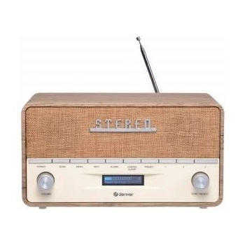 Denver Electronics Denver DAB 36LW (светло дърво) DAB+ радио с Bluetooth