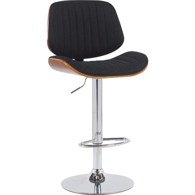 Design-Shop Clawson chróm / orech / čierna
