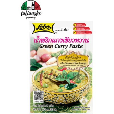 Lobo Zelená kari pasta 50 g
