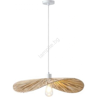 EUROLAMP Пендел CALYPSO 1xE27/15W/230V бамбук (EU0398)