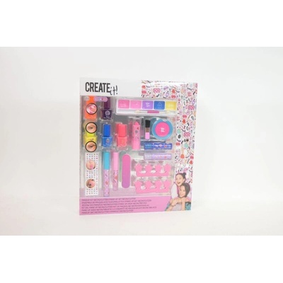 Create it! make-up box neón a trblietky