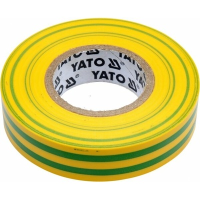 Yato Elektroizolačná páska 15 mm x 20 m žltozelená YT-81593