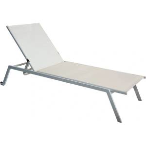 HORECANO Шезлонг horecano 40574tb-st-wheel-beige с колелца, бежов