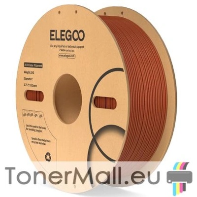 Elegoo PLA филамент Elegoo PLA Marble, 1.75 mm, 1.0 kg, Marble Brick Red