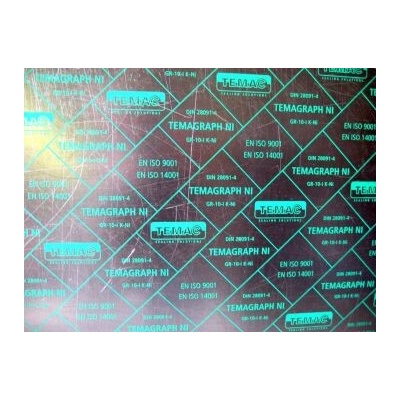 Tesniaca grafitová doska TEMAGRAPH - Ni - hr. 1.0 mm - 500 x 500 mm