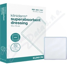 Kliniderm Superabsorpční obvaz 10 x 15 cm 10 ks