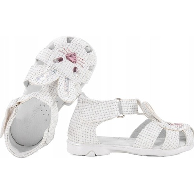 Kornecki 6554 sandále biela