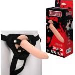  Страп-он с реалистично пенис дилдо, 20см. - Strap On Real Dildo 1 (REALST0066)