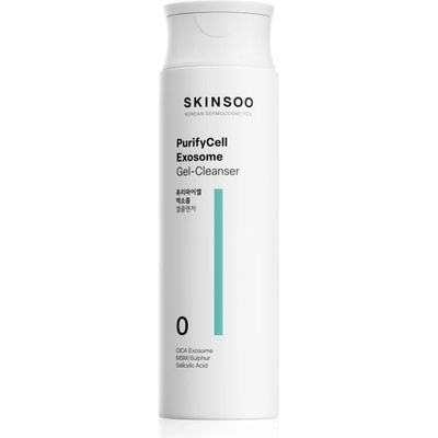 SKINSOO PurifyCell Exosome Cleanser ексфолиращ почистващ гел 250ml
