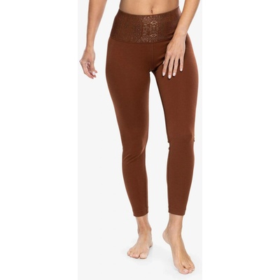 super.natural Dámské merino legíny Arabesque Tights Horn Brown/Copper