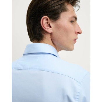 Marks & Spencer Леко вталена риза от луксозен памук с двоен маншет Marks & Spencer Marks & Spencer | Sin | МЪЖЕ | S