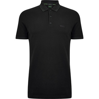 Image 1 of Boss Блуза с яка Boss Men's HBG Paddy Polo Shirt with Contrast Tipping - Black 009