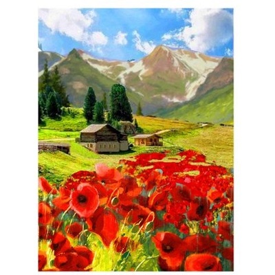 Collection D'Art Collection D`art - Диамантен гоблен - Вила в планината (DE7108)