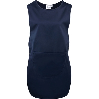 Premier Workwear Dámská dlouhá tabardová zástěra PR172 Navy Pantone 2766