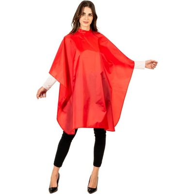 Labor Pro Kadeřnický plášť Zero na stříhání dlouhý na cvočky červená