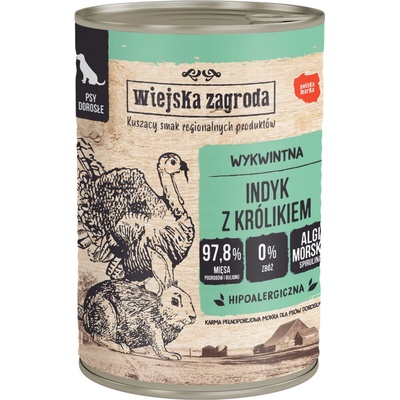Vidiecka farma morčacie s morkou 400 g