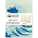 Flame Tree Publishing Japanese Woodblocks Mini Notebook Collection | Flame Tree Studio
