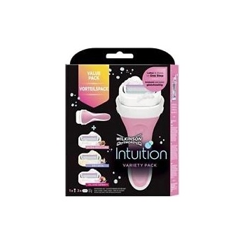 Wilkinson Sword Intuition Variety Edition + 3 ks hlavic