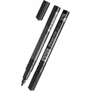 Pentel Перманентен маркер Pentel N50S черен, 1.0 mm, с метално тяло