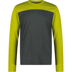 CMP Мъжки вълнен пуловер CMP T-Shirt 36N1897 Merino longsleeve - Black Pine - размер 52 (EU) (005-7336-0314)