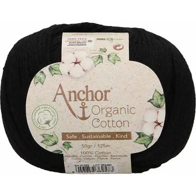 Anchor Organic Cotton 1332 Černá