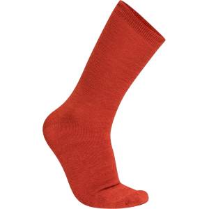 Woolpower Детски спортни чорапи Woolpower Kid's Socks Liner Classic Sports socks - Autumn Red - размер 25-27 (EU) (201-6882-0112)