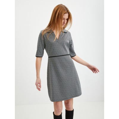 orsay Черна дамска рокля-пуловер с десен ORSAY Orsay | Cheren | ЖЕНИ | S