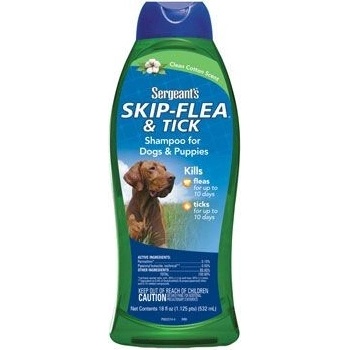 SERGEANT´S Pet Company Sergeanťs šampon Skip Flea & Tick antipar pes 532 ml