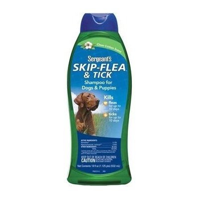 SERGEANT´S Pet Company Sergeanťs šampon Skip Flea & Tick antipar pes 532 ml