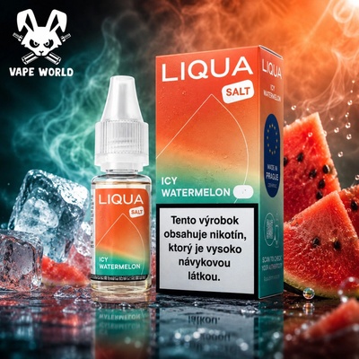 Liqua Salt Icy Watermelon 10 ml 10 mg