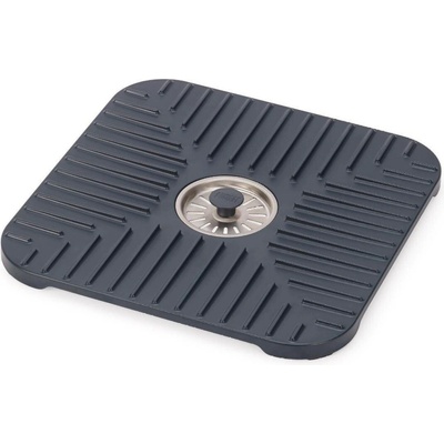 Joseph Joseph Šedá plastová podložka do dřezu Sinkshield 30 x 30 cm