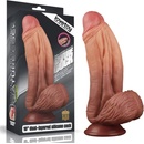LoveToy Dual Layered Silicone 10" Nature Cock