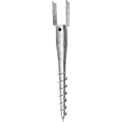 ZEMNÍ VRUT "U" 110X60X100MM/60CM TL. 4MM ZN LEVIOR