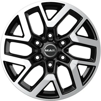 MAK GRAVEL 7.5X19 6X120 ET52 black polished
