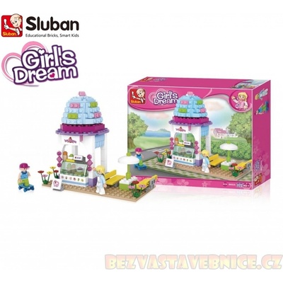 Sluban B0525 Girls Dream Zmrzlinový krámek 205 ks
