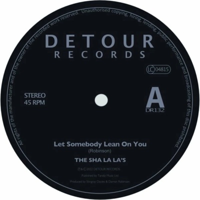 The Sha La La's - Let Somebody Lean On You LP
