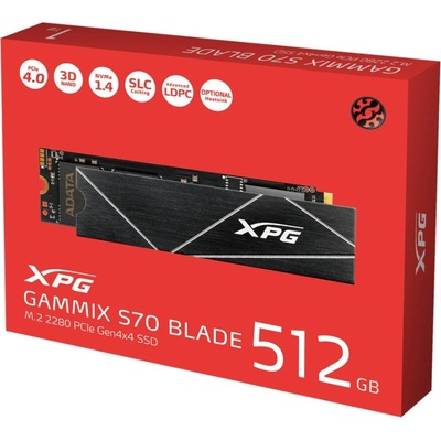 ADATA XPG Gammix S70 Blade 512GB, AGAMMIXS70B-512G-CS