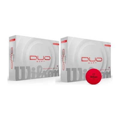 Wilson Duo Soft červené 24 ks