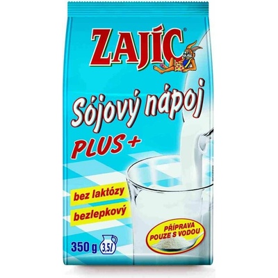 Zdravý Cukr Sójový nápoj Zajíc Plus 350 g