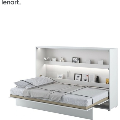 Dig-net náb ytok Lenart Bed Concept BC-05p Sklápacia biely lesk